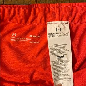 Under Armour Shorts - Under Armour Neon Coral Shorts Under Armour Shorts - Under Armour Neon Coral Shorts